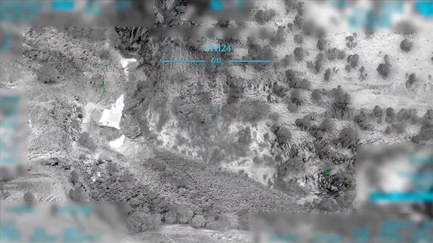 Irak’ın kuzeyinde 9 terörist etkisiz hale getirildi