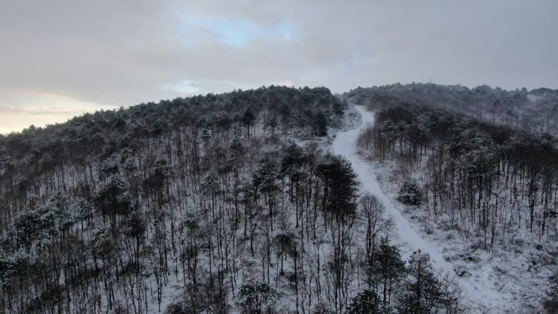 Aydos Tepesi’nde kartpostallık görüntü