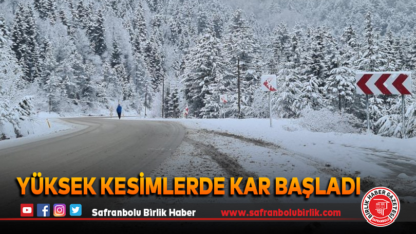 Yüksek kesimlerde kar yağışı etkili oluyor