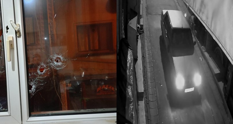 Yengesinin evine kurşun yağdırdı