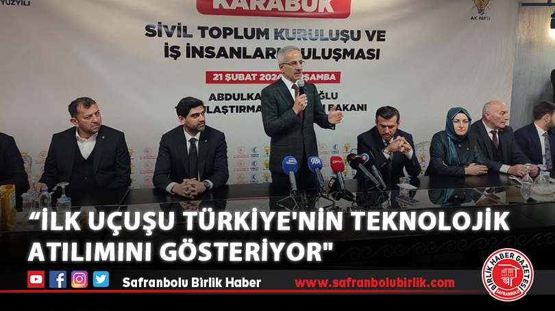 Uraloğlu, ”KAAN’ın İlk Uçuşu Türkiye’nin Teknolojik Atılımını Gösteriyor”