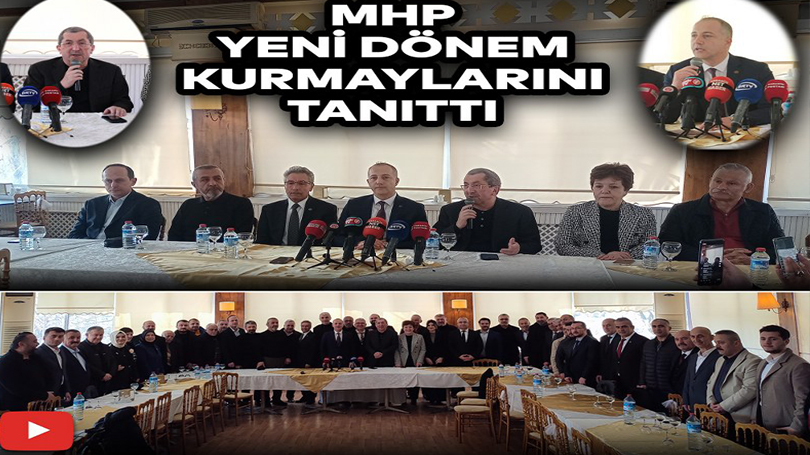 MHP YENİ DÖNEM KURMAYLARINI TANITTI