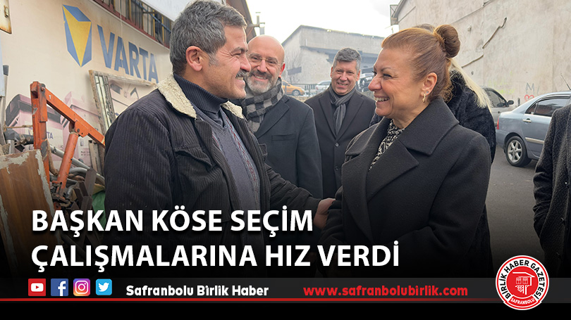Başkan Köse Seçim Çalışmalarına Hız Verdi