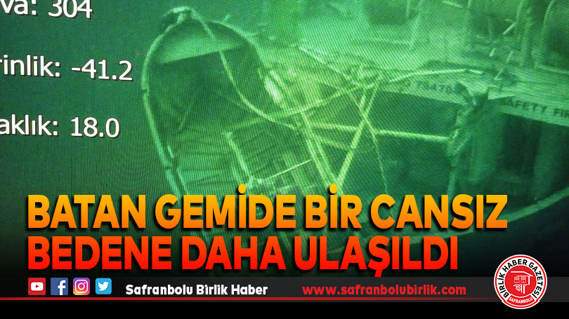 Batan gemide bir cansız bedene daha ulaşıldı
