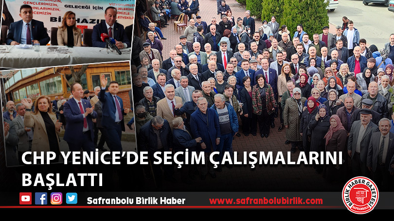 CHP Yenice’de seçim çalışmalarını başlattı