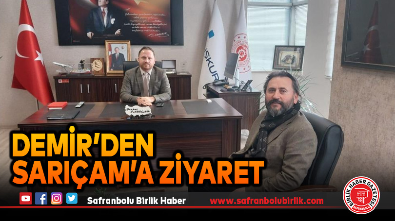 Demir’den Sarıçam’a ziyaret