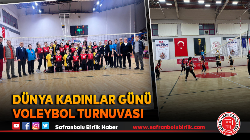 Dünya Kadınlar Günü Voleybol Turnuvası