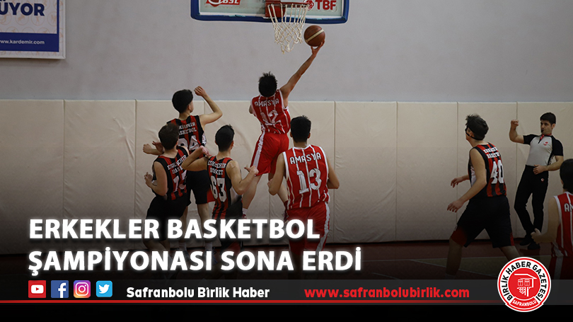 Erkekler Basketbol Şampiyonası Sona Erdi