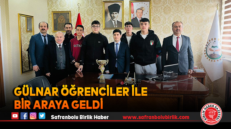  Gülnar Öğrenciler İle Bir Araya Geldi