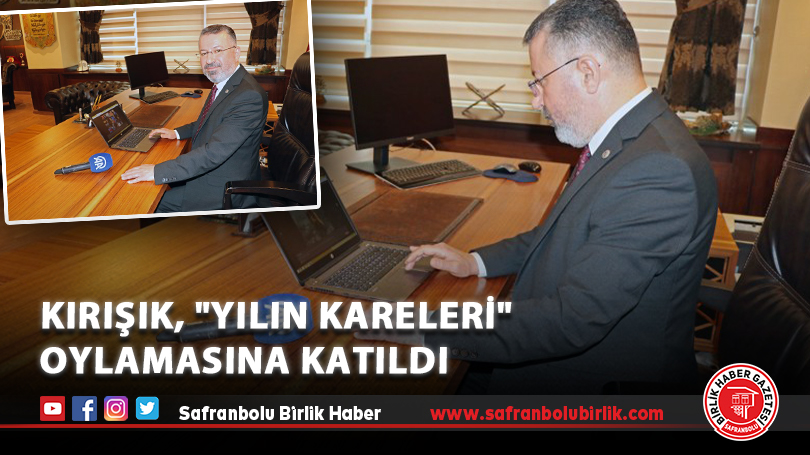 Kırışık, “Yılın Kareleri” oylamasına katıldı