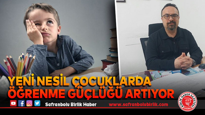 Yeni nesil çocuklarda öğrenme güçlüğü artıyor