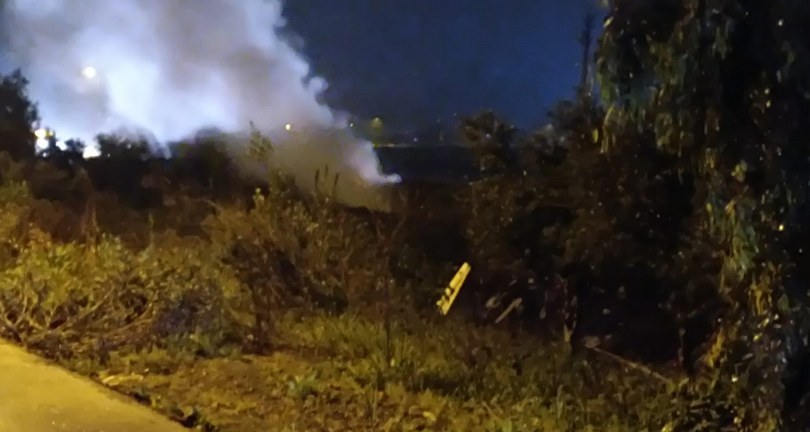 Doğal gaz borusu patladı