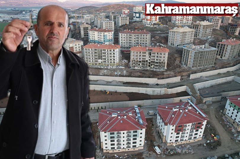 Kalıcı deprem konutlarında anahtar teslimatları başladı