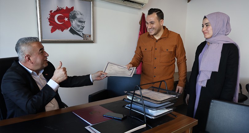 Enkaz kentte 150 bin TL’lik evlilik kredisi gençler için umut oldu