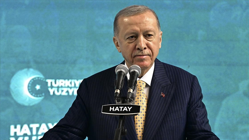 Cumhurbaşkanı Erdoğan: Hatay’ı eskisinden daha görkemli, güvenli bir şehir haline getirinceye kadar bize durmak yok