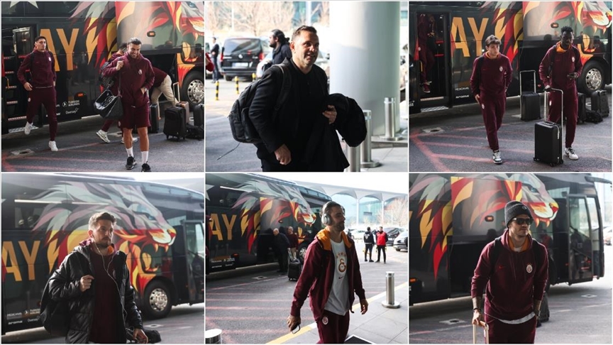 Galatasaray’ın Prag yolculuğu başladı
