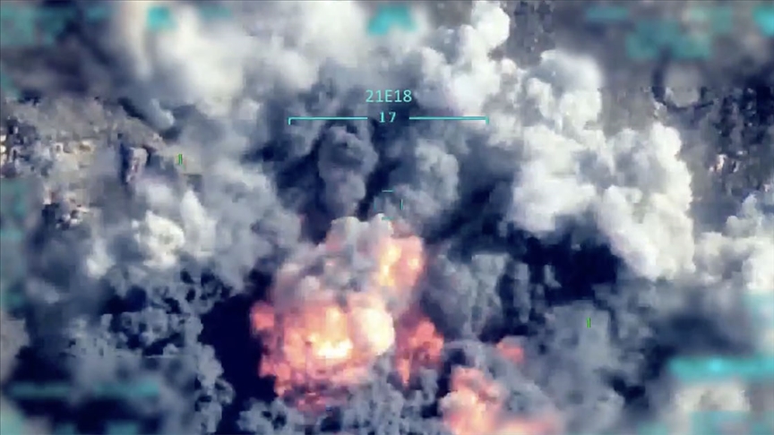 Irak’ın kuzeyinde 5 PKK’lı terörist etkisiz hale getirildi