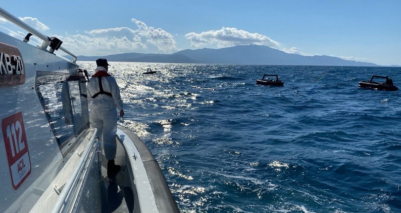 91 kaçak göçmen kurtarıldı