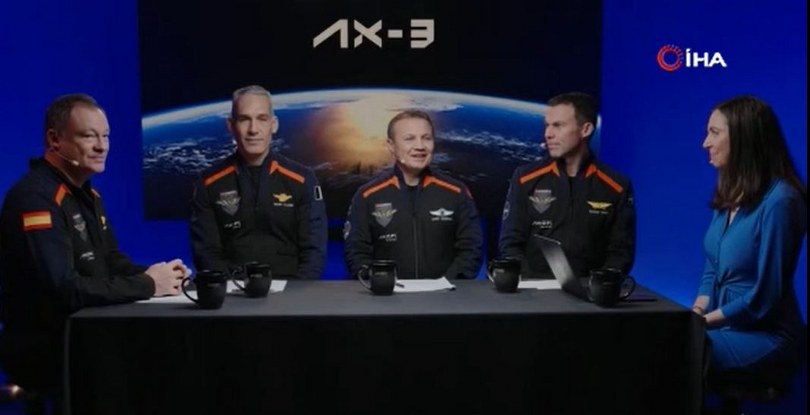 Axiom Mission 3 mürettebatı başarılı uzay görevinden Dünya’ya dönüş yaptı