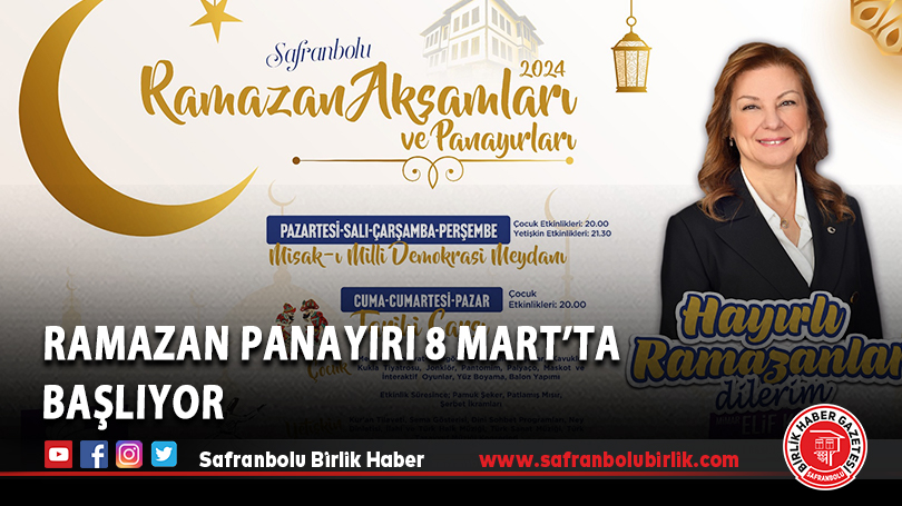 Ramazan Panayırı 8 Mart’ta Başlıyor