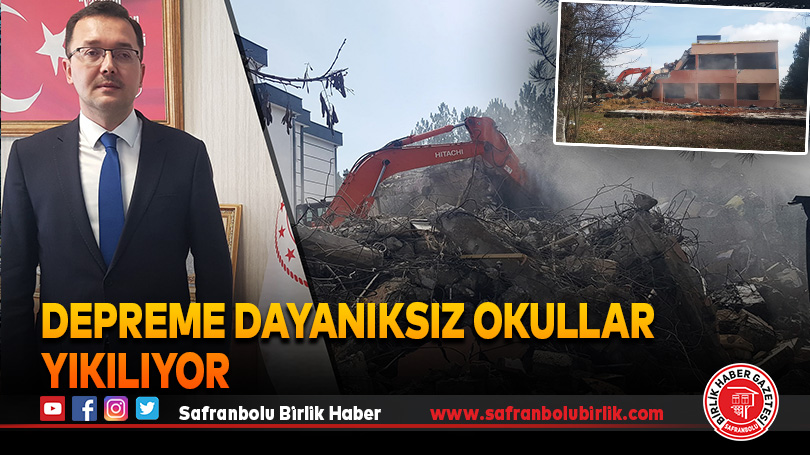 Depreme Dayanıksız Okullar Yıkılıyor