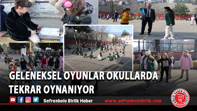Geleneksel Oyunlar Okullarda Tekrar Oynanıyor