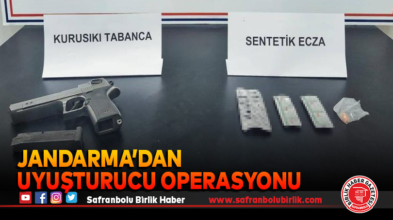 Jandarma’dan uyuşturucu operasyonu