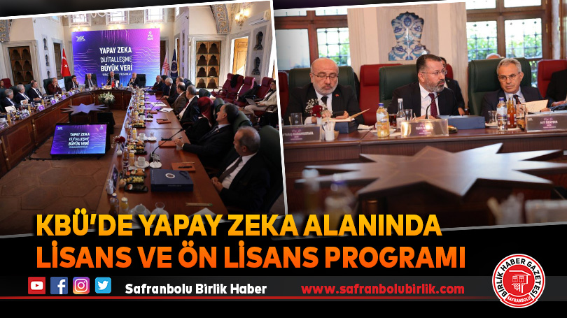 KBÜ’de yapay zeka alanında lisans ve ön lisans programı açılacak