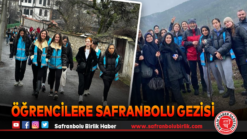 Öğrencilere Safranbolu gezisi
