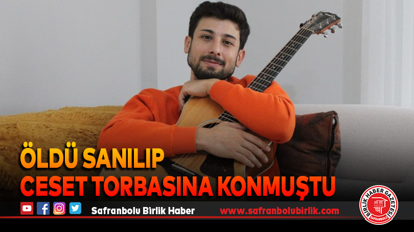 Öldü sanılıp ceset torbasına konan depremzede acılarını şarkıyla anlattı