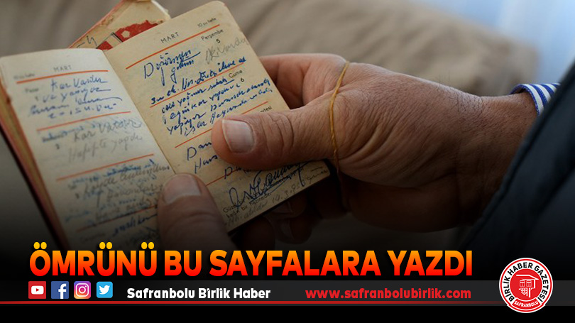 Ömrünü bu sayfalara yazdı