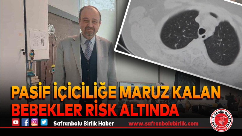 Pasif içiciliğe maruz kalan bebekler risk altında