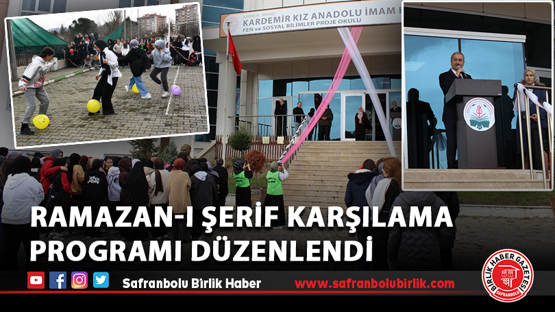 Ramazan-ı Şerif Karşılama Programı Düzenlendi