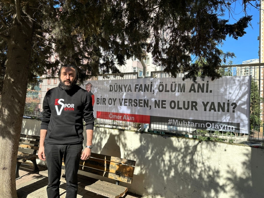 Ölümü hatırlatarak oy isteyen muhtar adaylıktan çekilecek