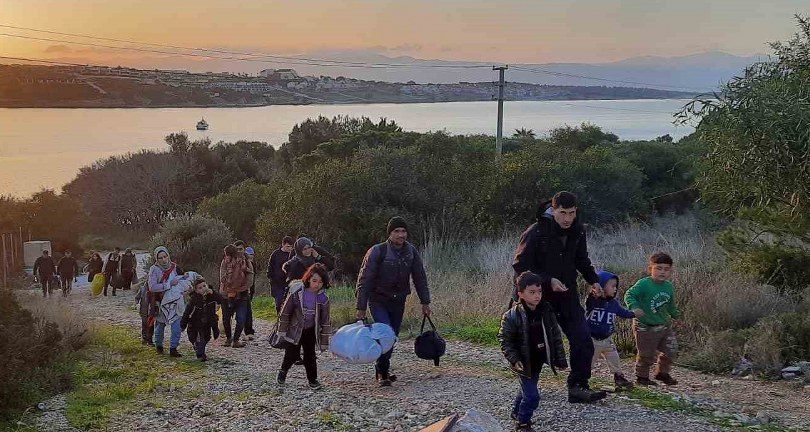 Düzensiz göçmen yoğunluğu