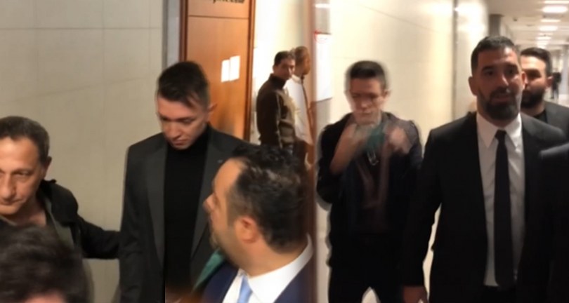 Seçil Erzan davasında Arda Turan ve Fernando Muslera mahkemeye geldi