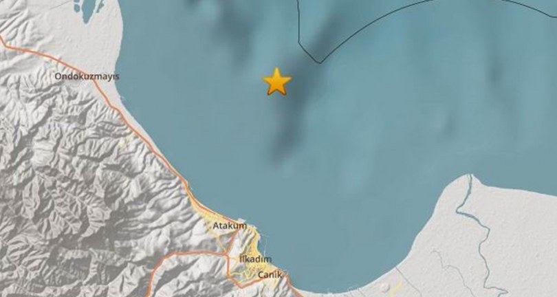 Samsun’da 4 büyüklüğünde deprem