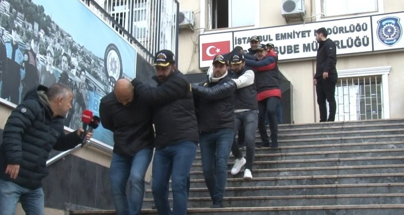 Mahzen-14 operasyonunda yakalanan 46 kişi adliyeye sevk edildi