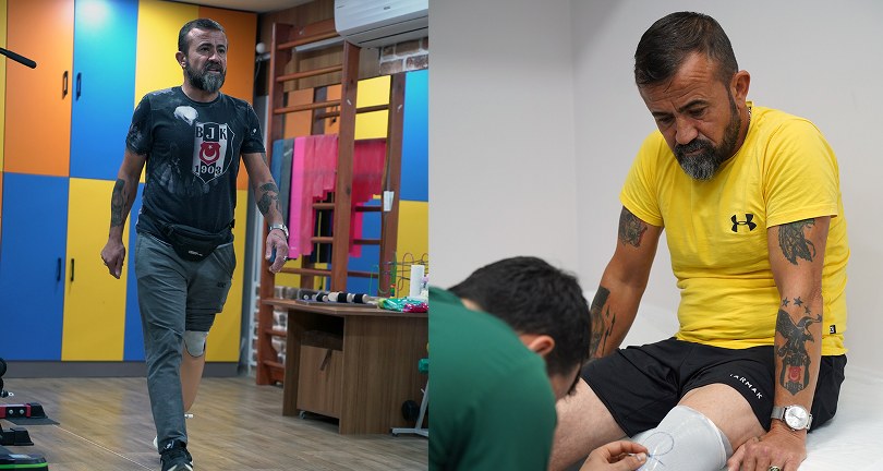 6 Şubat’ın depremzedesi protezine kavuştu