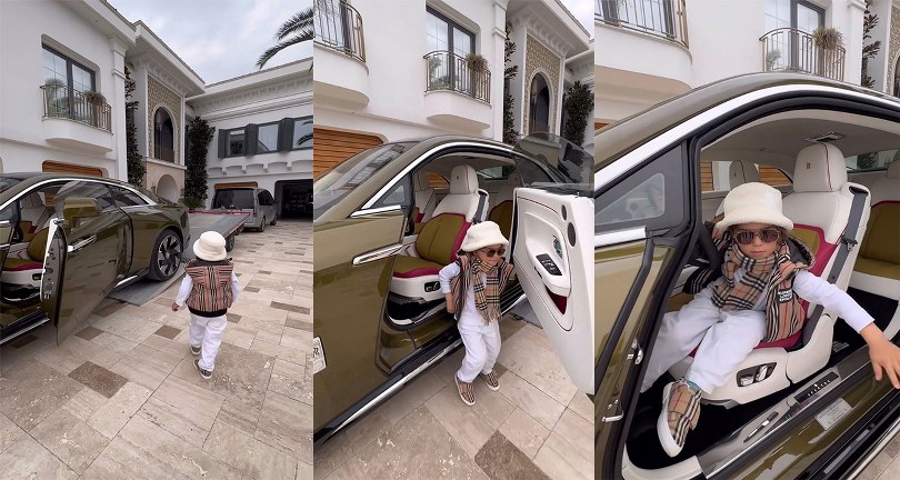 Değeri 40 milyonun üzerindeki aracı kullanan Zayn’in gülümseten sözleri