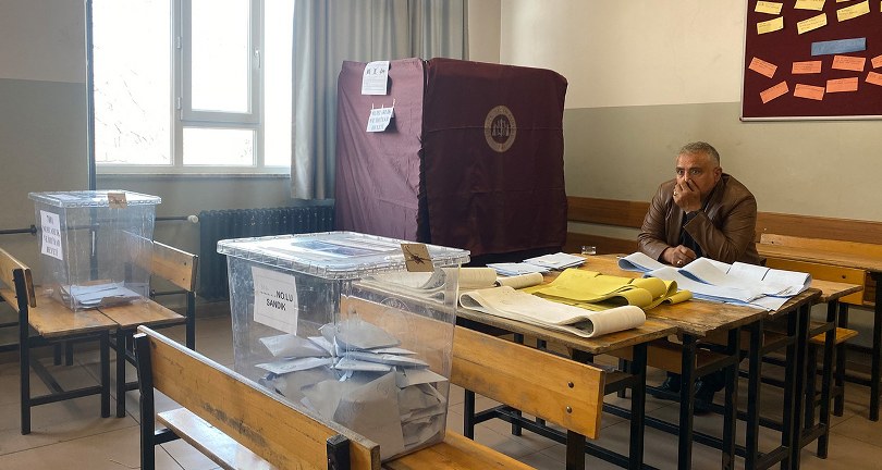 En düşük seçmene sahip olan mahallede muhtarlık için oy kullanılamadı