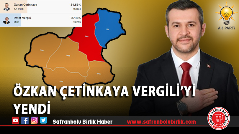 Özkan Çetinkaya Vergili’yi Yendi