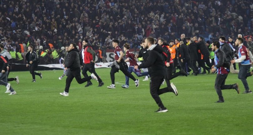 Trabzonspor – Fenerbahçe maçında yaşanan olaylarla ilgili 12 kişi gözaltına alındı