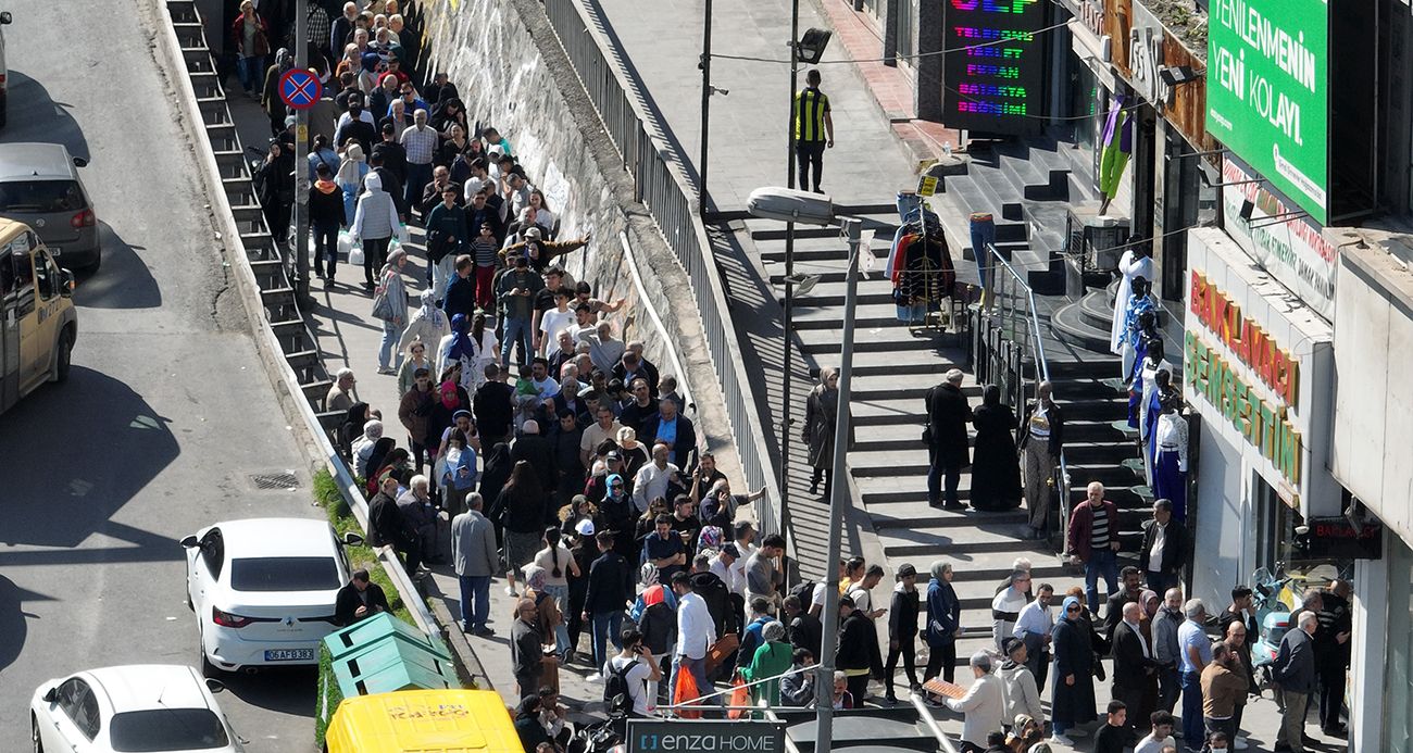 Ucuz baklava kuyruğu