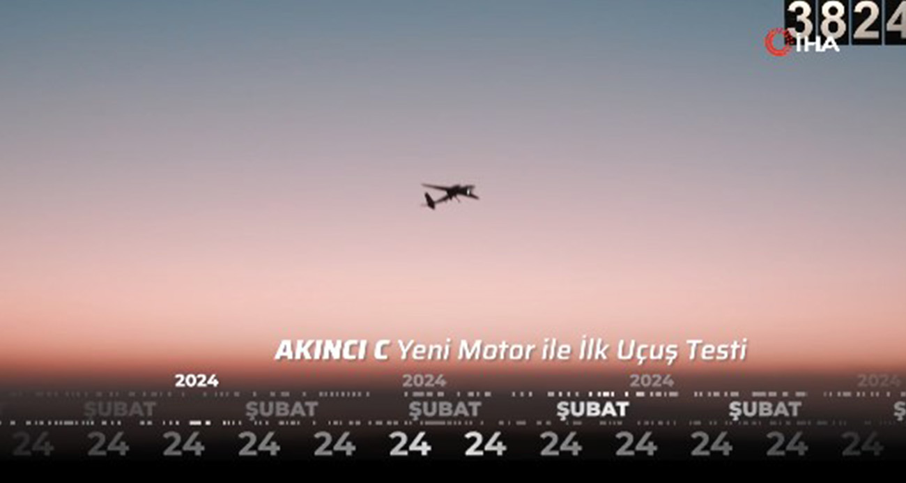 Bayraktar AKINCI 50 bin uçuş saatini tamamladı