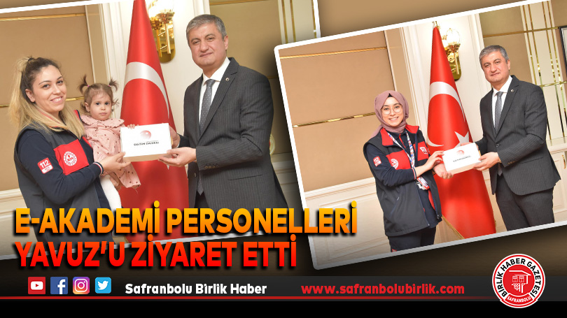 E-Akademi Personelleri Yavuz’u Ziyaret Etti