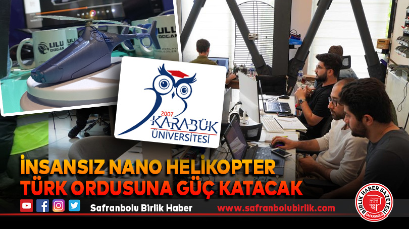 İnsansız Nano Helikopter Türk ordusuna güç katacak