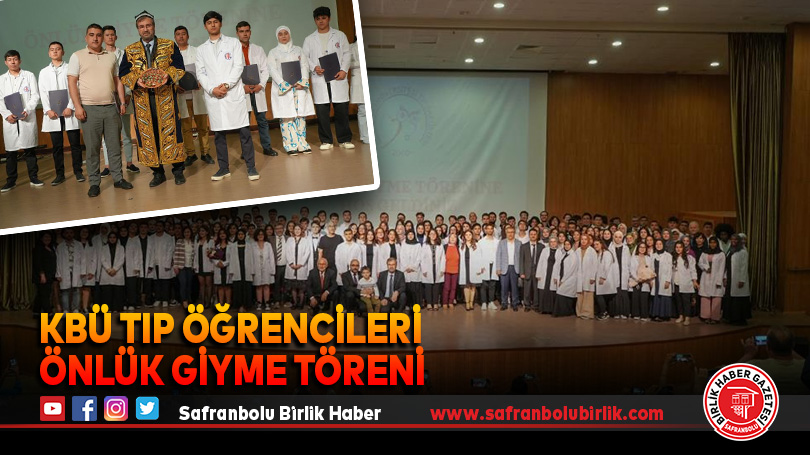 KBÜ Tıp Öğrencileri Önlük Giyme Töreni