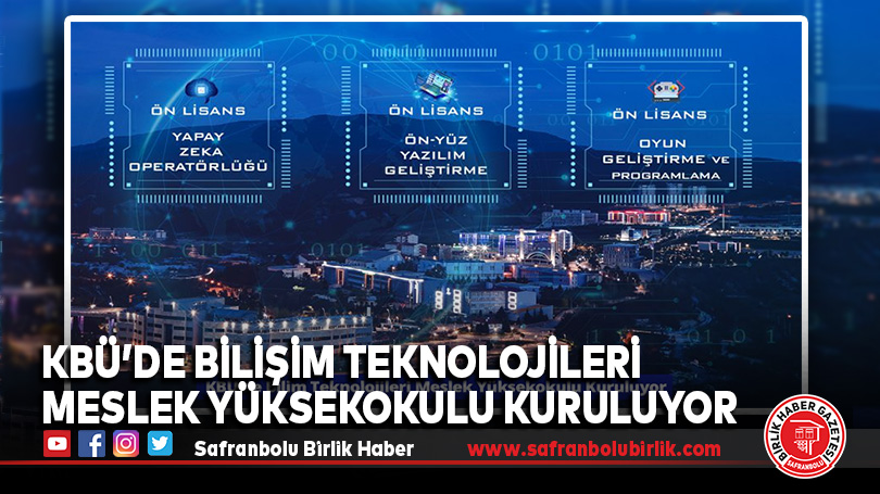 KBÜ’de Bilişim Teknolojileri Meslek Yüksekokulu Kuruluyor