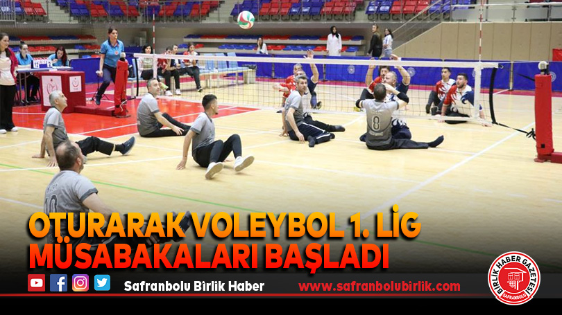 Oturarak Voleybol 1. Lig müsabakaları Karabük’te başladı